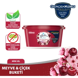 Mini Jel Oda Kokusu Meyve ve Çiçek Buketi 70 g