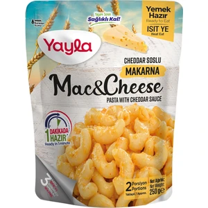Yemek Hazır Mac&Cheese Cheddar Soslu Makarna 250 gr