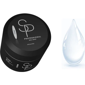 SP Nail Uv/led Protez Tırnak Jeli - Builder Gel Clear - Şeffaf 50 ml