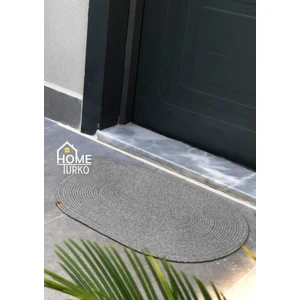Home Turko Hasır, Jüt Desenli Modern Iç ve Dış Kapı Önü Paspası, Balkon Paspası, Banyo Paspası / Hediyelik.