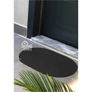 Home Turko Hasır, Jüt Desenli Modern Iç ve Dış Kapı Önü Paspası, Balkon Paspası, Banyo Paspası / Hediyelik.
