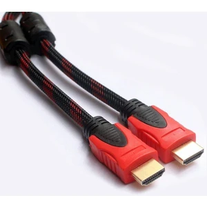 Ata Elektronik 1.5 Metre Ip Örgülü Full Hd 3D 4K Uyumlu Tv Televizyon Bilgisayar Xbox Hd Kablosu