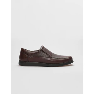 Hakiki Deri Kahverengi Erkek Günlük Ayakkabı