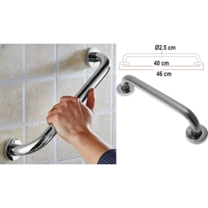 Almital Mobilya Aksesuarlari 40 Cm. Paslanmaz Yaşlı, Engelli Tutunma Barı, Tutamağı  Wc Banyo, Küvet Için