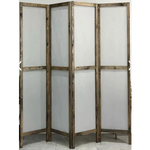 Aşkın Parti Evi Paravan Seperatör Orta Çıtalı 4 Kanatlı En 200CM Yükseklik 160CM Panel Kumaş Paravan