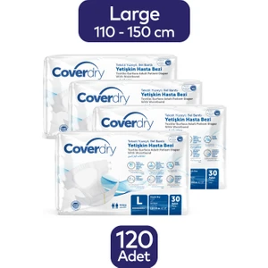 Yetişkin Hasta Bezi Large 30'lu - 4 Paket 120 Adet