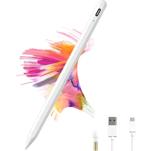 M.tk moveteck Apple Ipad Pro 11 Inç Uyumlu Pencil Stylus Palm Rejection Eğim Özellikli Çizim Kalemi Yazı Not Avuç Red