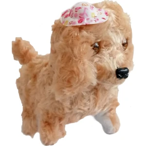 Ct Toys Bal Renginde Kuyruk Sallayan Havlayan Işıklı Sesli Yürüyen Peluş Köpek -- Pil Hediyeli --