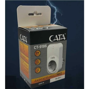 CT-9186 4000W 918 Joule Akım Korumalı Priz