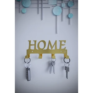 alfams by fmsa Home Yazılı Metal Anahtar Askısı Metal Anahtarlık Dekoratif Anahtar Askılığı