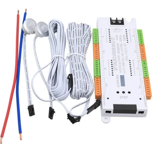 Sensörlü Merdiven Basamak Aydınlatma 32KANAL Harakete Duyarlı LED Sensor Kontrol Ünitesi