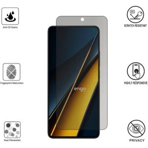 Xiaomi Poco X6 Ile Uyumlu Hayalet Ekran Koruyucu Şeffaf