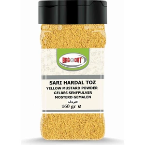 Bağdat Baharat Sarı Hardal Toz 160 gr