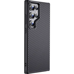 Galaxy S24 Ultra Kılıf Aramid Karbon Fiber Magsafe Özellikli Wlons Radison Kapak
