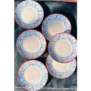 Güral Porselen Liva 6 Parça Servis Tabağı 25 cm