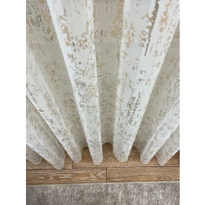 Adenbrian Model Modern Varaklı 1/2,5 Pile Tül Perde