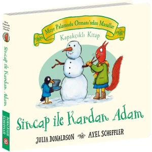 Meşe Palamudu Ormanı’ndan Masallar - Sincap ile Kardan Adam - Kapakçıklı Kitap (Ciltli) - Julia Donaldson