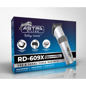 Astra Silver RD-609X Saç Sakal Profesyonel Traş Makinesini
