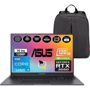 Vivobook 16X K3605ZC-N1013W I5-12450H 16GB 1tb SSD RTX3050 16" Fullhd Windows 11 Home Taşınabilir Bilgisayar Snertech Çanta
