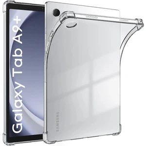 Vip Case Samsung Galaxy Tab A9+ Plus Tablet Kılıfı Köşe Korumalı Antishock Şeffaf Silikon SM-X210 / 11"