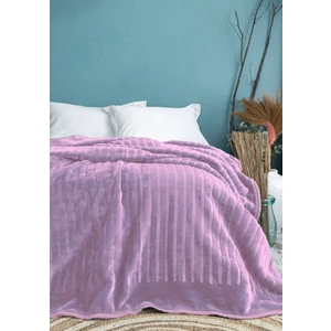 Apricitas Home Premium Battaniye Çift Kişilik 200X220 Lila