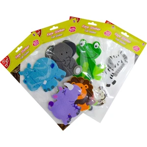 Bu Bu Sticker 3D Keçe Hayvanlar 24'lü STS011