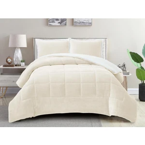 Comforter Çift Kişilik Yorgan Seti Krem 220X240