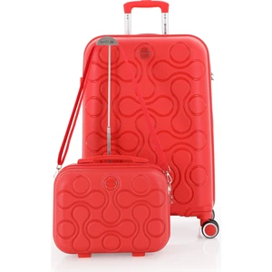 Mçs Polipropilen 2'li Valiz Seti Kabin & Makyaj V376