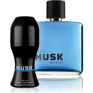 Musk Marine Erkek Parfüm ve Musk Marine Erkek Rollon Seti