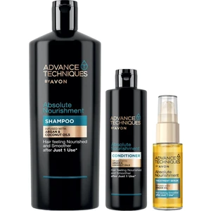 Advance Techniques Argan Yağı İçeren Şampuan Saç Kremi ve Saç Serum Paketi