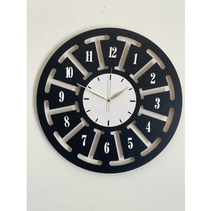 Ümra Lazer Lazer Kesim Dekoratif Duvar Saati 40X40 cm