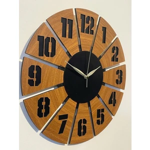 Ümra Lazer Lazer Kesim Dekoratif Duvar Saati 40X40