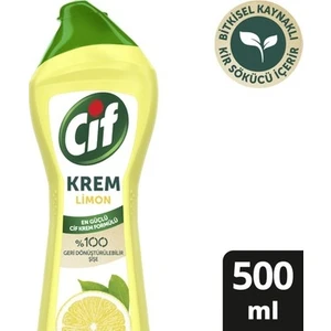 Krem 500 Ml. Limon Kokulu