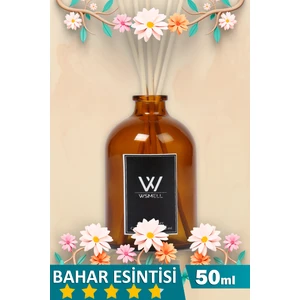 Bahar Esintisi - Clean Room Temizlik Hissi Veren Bambu Çubuklu Oda Kokusu Koku Giderici 50 ml Bahar Esintisi