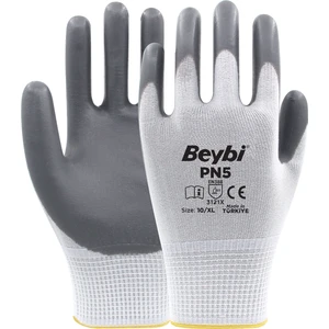Pn5 Polyester Örme Nitril Eldiven