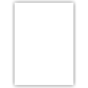 Fon Kartonu 50 x 70 cm 160 gr Beyaz 100'lü Paket