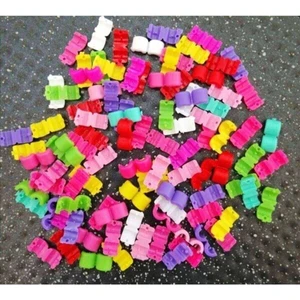 Renkli 60'lı Saç Örgü Boncuğu