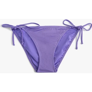 Parlak Brazilian Bikini Altı Yanları Bağlama Detaylı