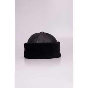 Tahiroğlu Deri 1987 Hakiki Deri İçi Kürklü Çeçen Şapka