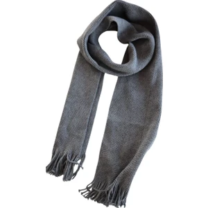 Seburam Erkek Gri Basic Kaşkol Kışlık Atkı