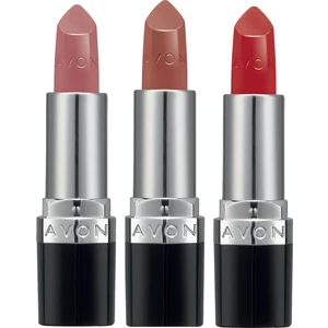 Ultra Kremsi Ruj Paketi Blush Nude, Cappuccino ve Red 2000
