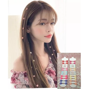 48 Adet Saç Örgü Süsü Saç Boncuğu Pastel - Renkli
