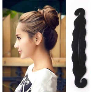 Süngerli Topuz Tokası Kadınlar İçin 1 Adet Pratik ve Şık Aksesuar