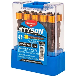 Tysonmıknatıs Uçlu Bits Uç PZ2X65MM Çift Yönlü