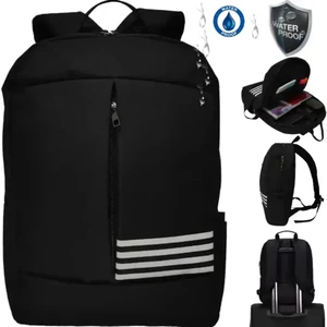 Notebook Bilgisayar 17'' Ped Korumalı Laptop Sırt Çantası Su ve Sıvı Geçirmez Kumaş