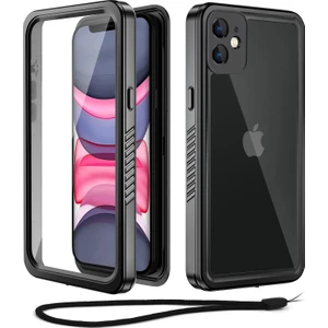 M.TK Moveteck Apple Iphone 11 Kılıf 360 Derece Su Geçirmez Telefon Kılıfı