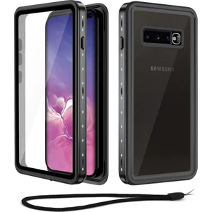 M.TK Moveteck Samsung Galaxy S10 Kılıf 360 Derece Su Geçirmez Telefon Kılıfı