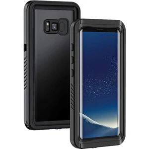 M.TK Moveteck Samsung Galaxy S8 Plus Kılıf 360 Derece Su Geçirmez Telefon Kılıfı