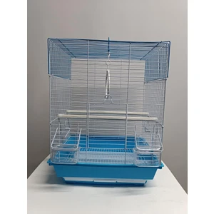 Qh 1202A Mavi Kuş Kafes Dikdörtgen 34,5 x 28 x 45,5 cm