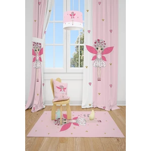 Talia Home Kanatlı Kız Çocuk Odası Fon Perdesi 2 Kanat TLA-168